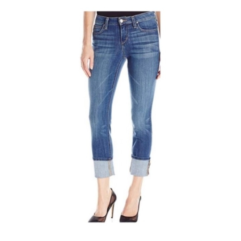 Joe’s cuffed cropped jeans